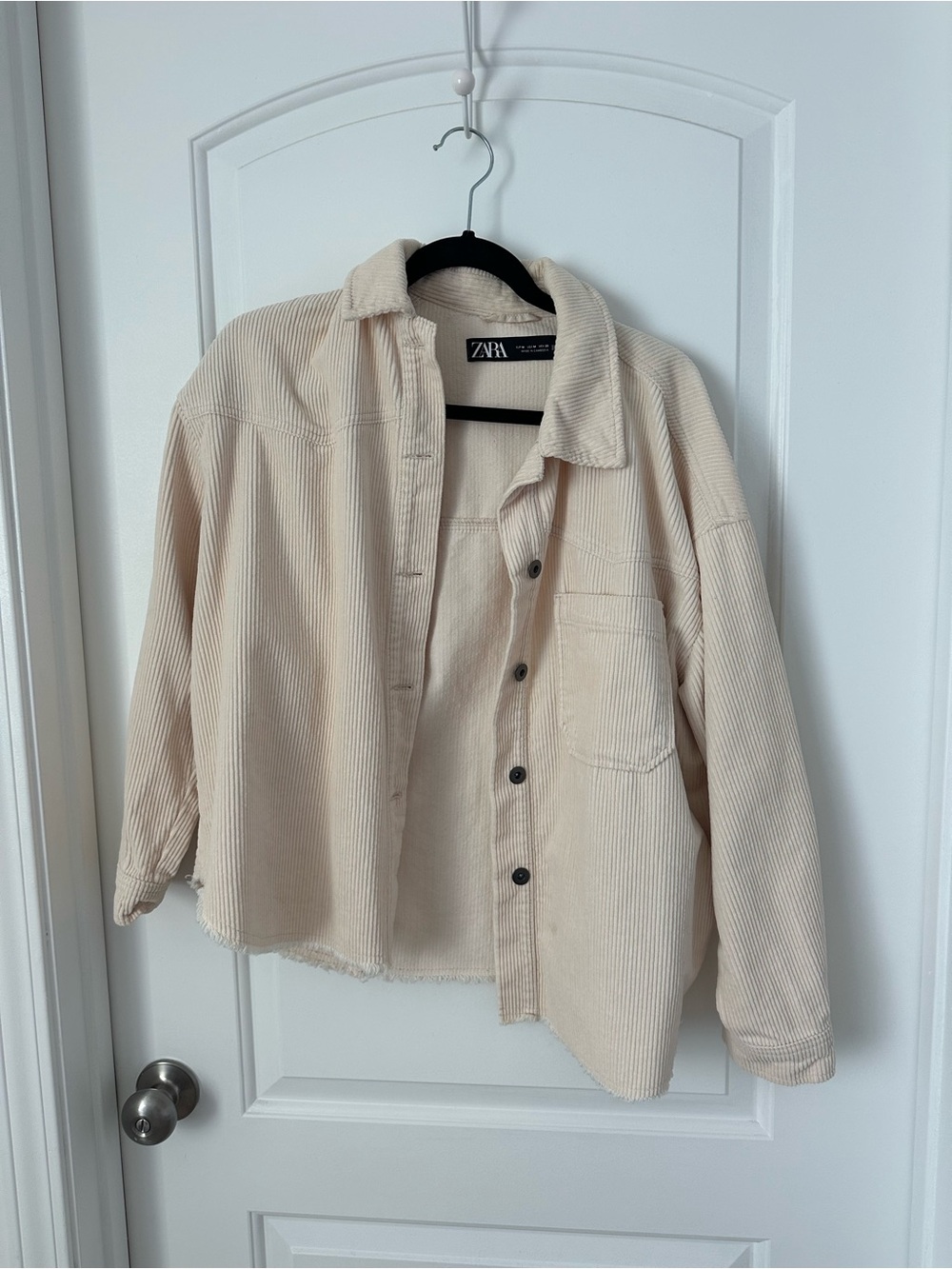 Zara Corduroy Shirt Jacket